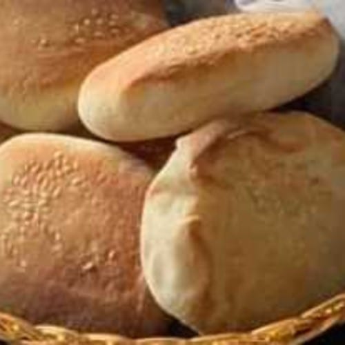 Fresh Hot Pita Bread.