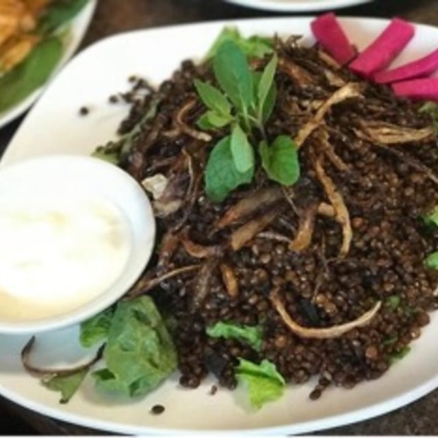 Mujadara Entree.