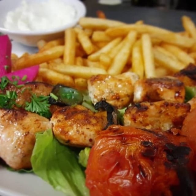 Shish Tawook Lunch.