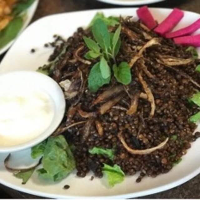 Mujadara Lunch.