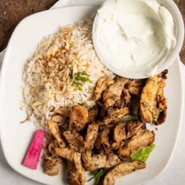 Chicken Shawarma Lunch.