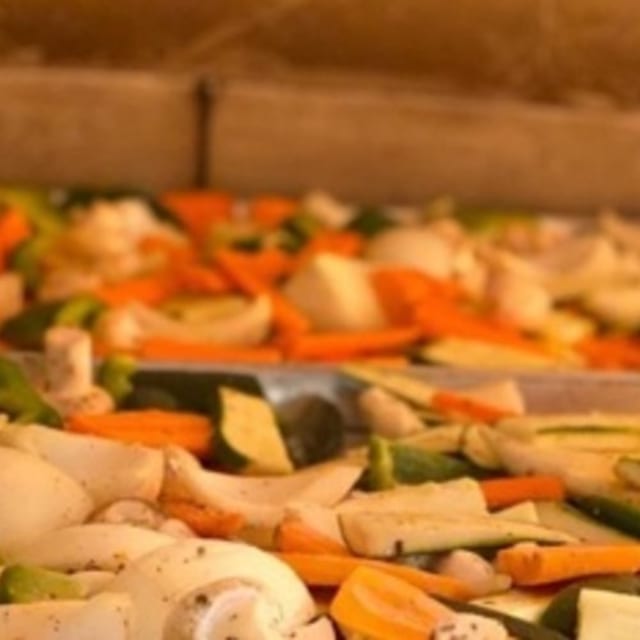Side Charbroiled Vegetables.