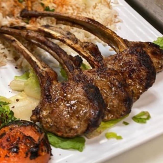 Lamb Chops Entree.