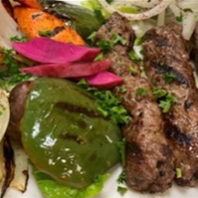 Shish Kafta Entree.